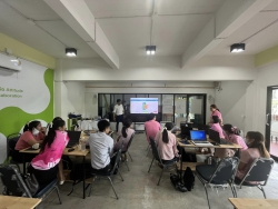 20230927032041.jpg - การอบรม Meaningful Project ครั้งที่ 3 ให้กับตัวแทนคณะครู ที่เป็น Facitator ของโรงเรียนบ้านสันกำแพง ณ ห้องปฏิบัติการ Opportunity Space by Dr.Thaksin Shinawatra | https://www.bsk.ac.th/new